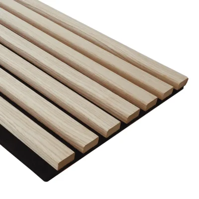 Białe Tło Lamel Na Filcu MDF