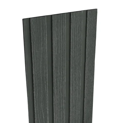 E-lamel Trwała Elewacja na Dom Garaż Domek Antracyt