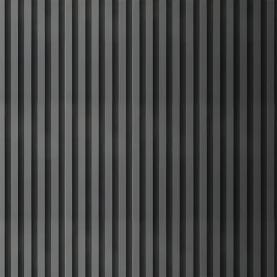 Lamel na Filcu MDF Czarny Mat