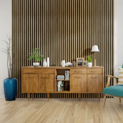 Aranżacja Lamel na Filcu 5L Na Ścianę Dekoracyjny