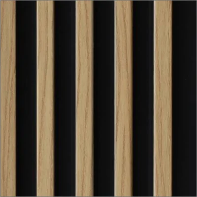 Tekstura Lineo Stripe Trwały Lamel na Czarnym HDFIE