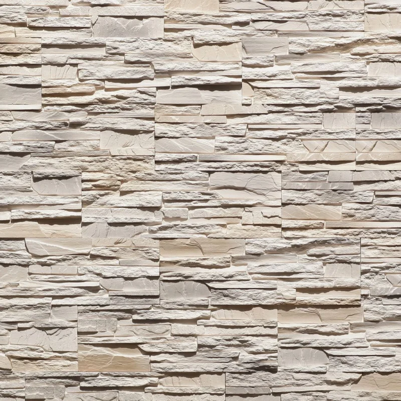 Tekstura Vesvio Trwały Kamień Płytka Gipsowa na Ścianę