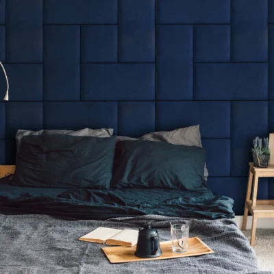 Aranżacja w Pokoju z Panelem Tapicerowanym