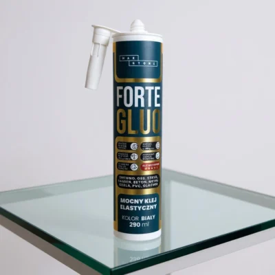 klej forte gluo trwały mocny klej elastyczny do listew i lameli